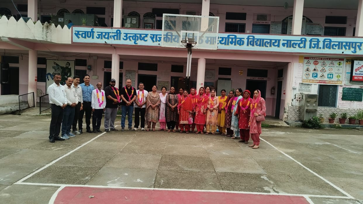 Sunil becomes Head of Nalti School Management Committee.