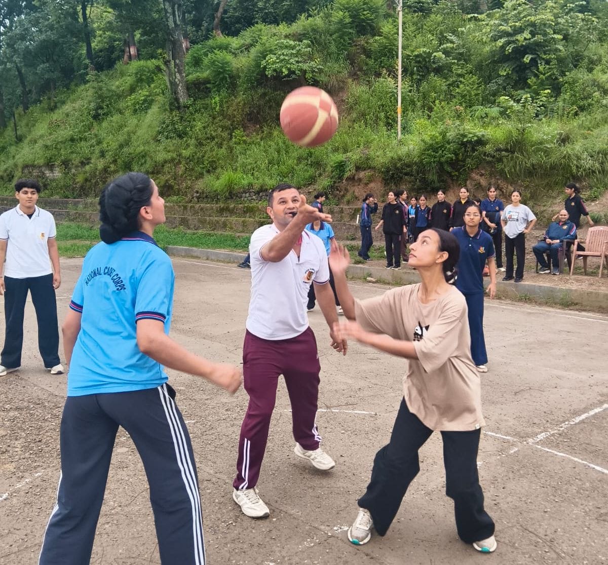 NCC cadets made aware of the dangers of drug abuse.