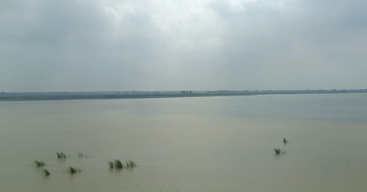 Saryu's water level rises by nine centimeters, monitoring increased