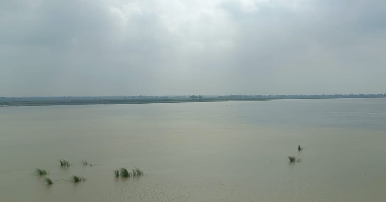 Saryu's water level rises by nine centimeters, monitoring increased
