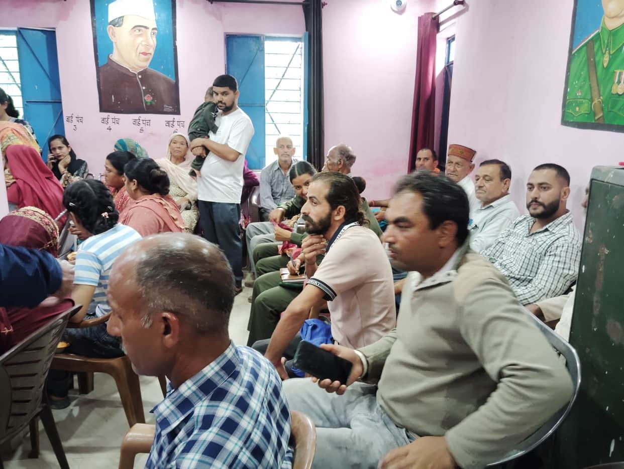 Demand raised for installing CCTV cameras and increasing night patrols in Sai during the Sai Panchayat's Gram Sabha.