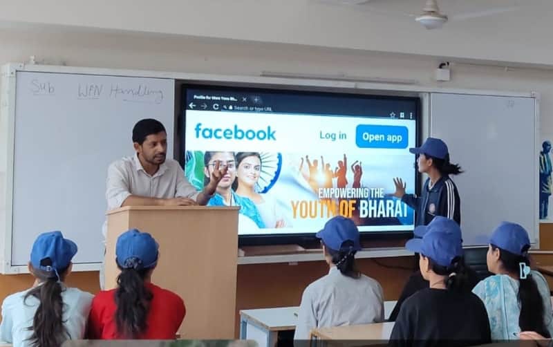 The importance of NSS was explained to the volunteers.