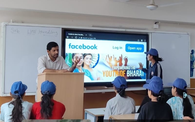 The importance of NSS was explained to the volunteers.