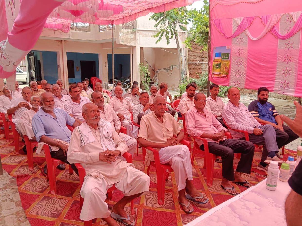 Farmers provided with information on modern farming under the 'Optimal Balanced Nutrition' campaign