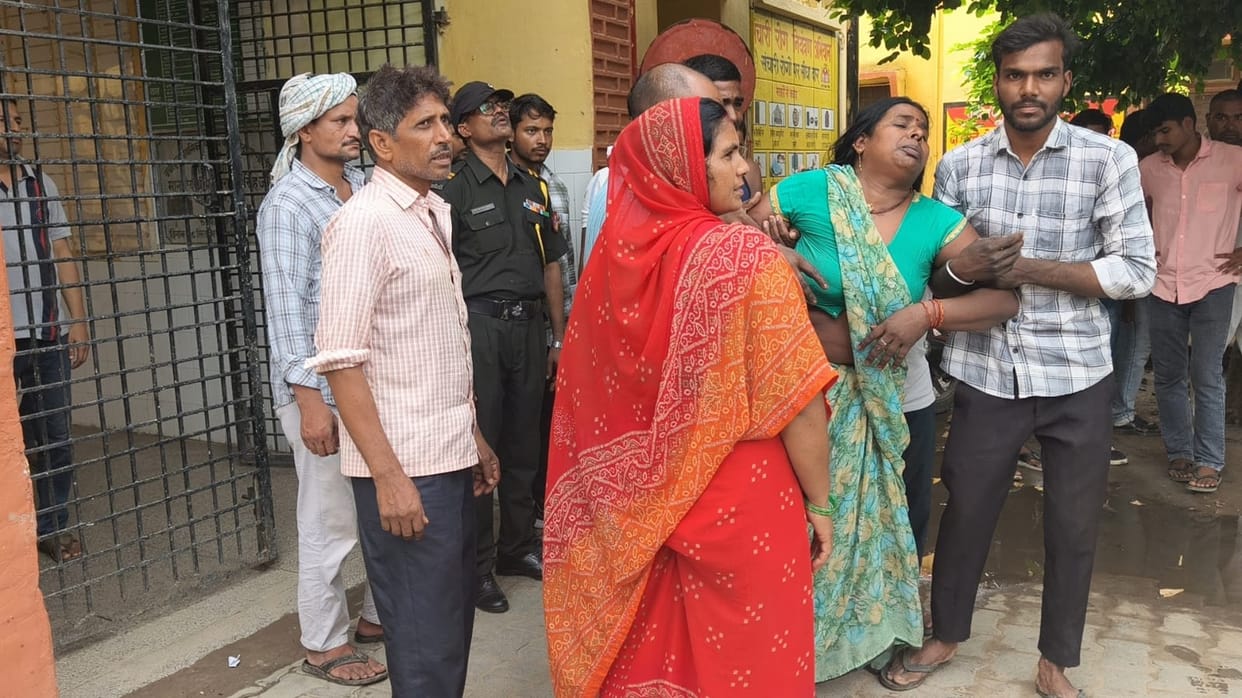 Student dies of electrocution after going to wash hands and feet near submersible pump.