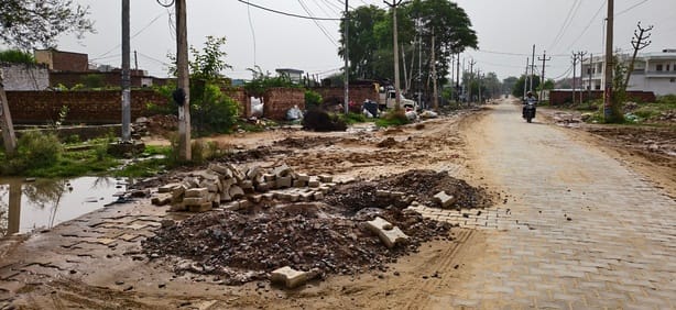 The wounds of chaos on the path of development