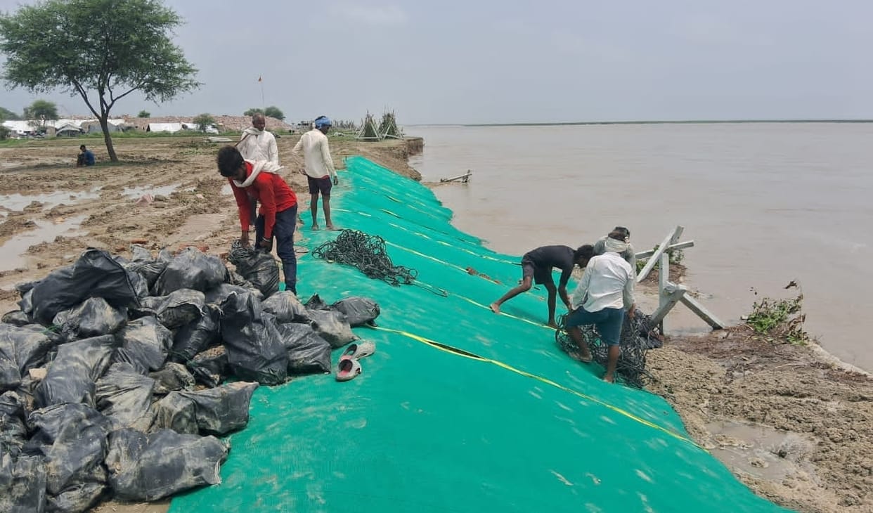 73,029 cusecs of water released into the Saryu