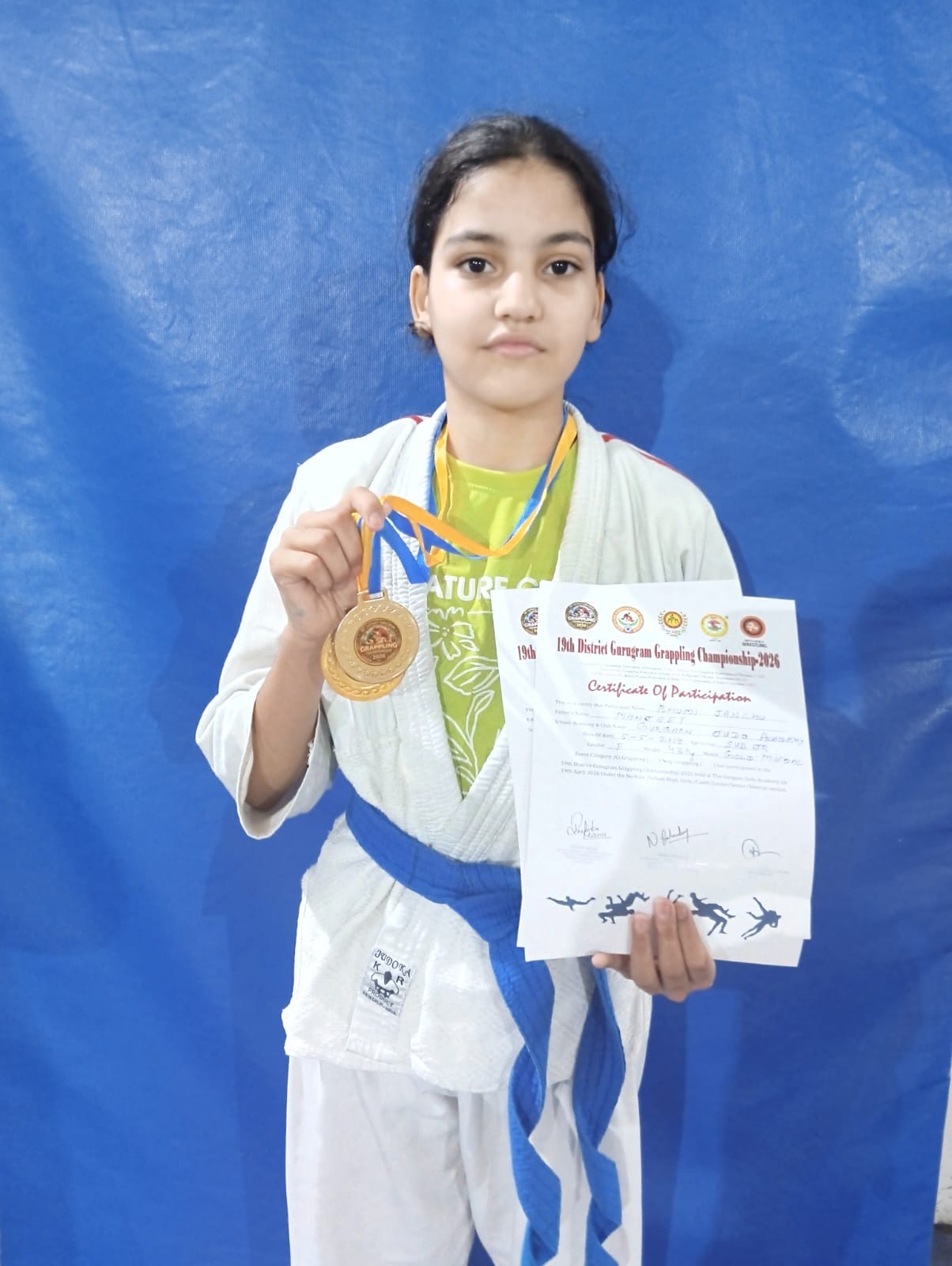 Rising Athlete: Bhumi Jangu dreams of representing the country on the international stage.