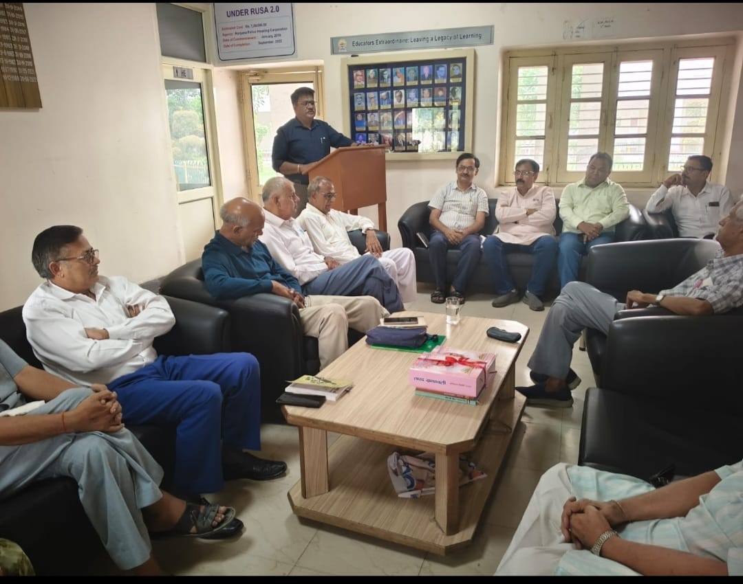 Kamlesh Sharma Becomes President of Sahitya Sabha; Dr. Gagan Named Patron