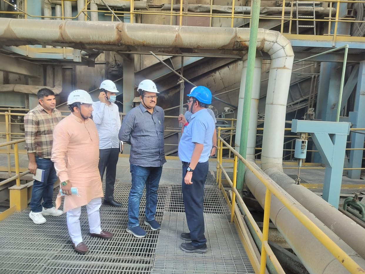 Inspected the waste-to-energy plant.