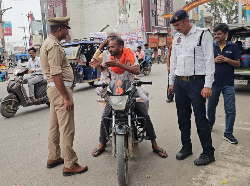 179 vehicles challaned for violating traffic rules, two seized