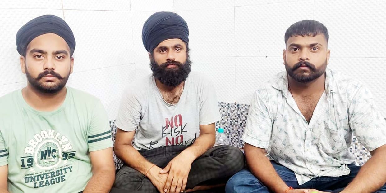 Three people, including the groom's cousin, arrested; two cars also seized.