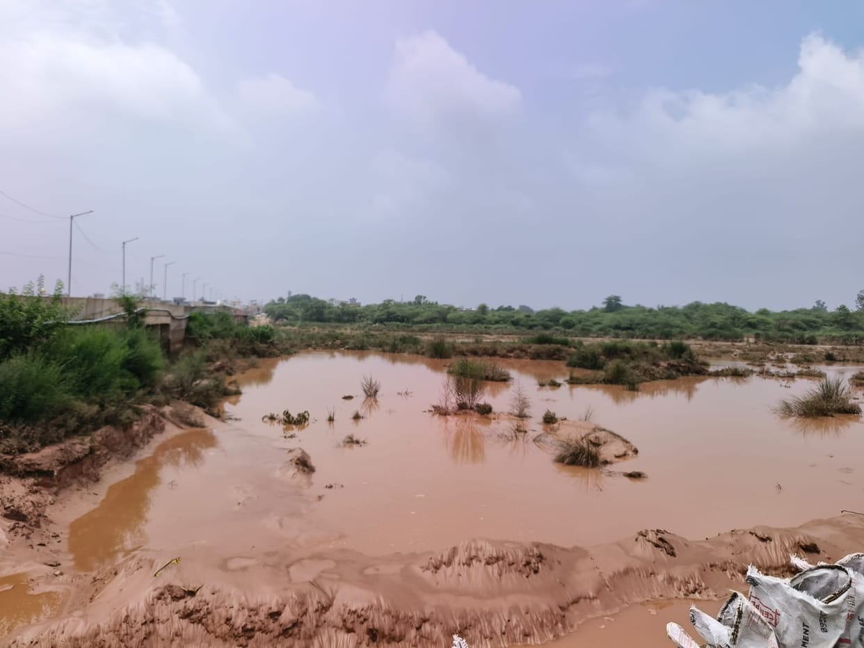 The water receded but problems persisted.