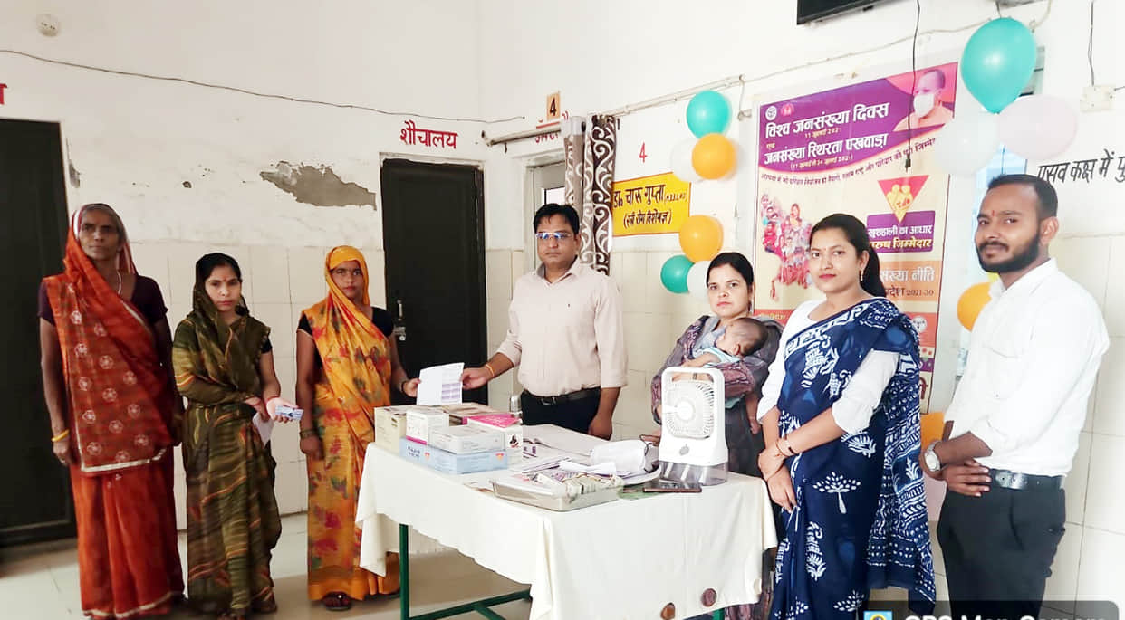 Population Day fortnight launched at the CHC.