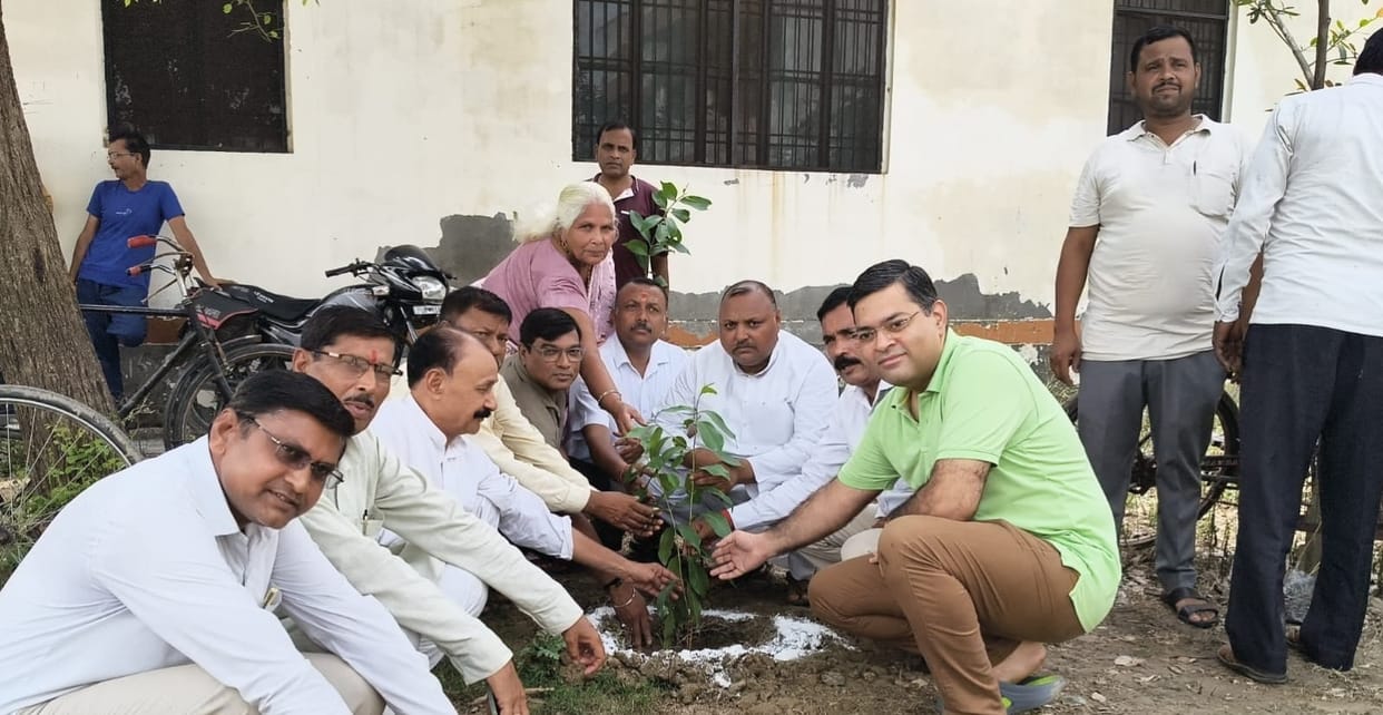 A pledge to protect nature was also administered.