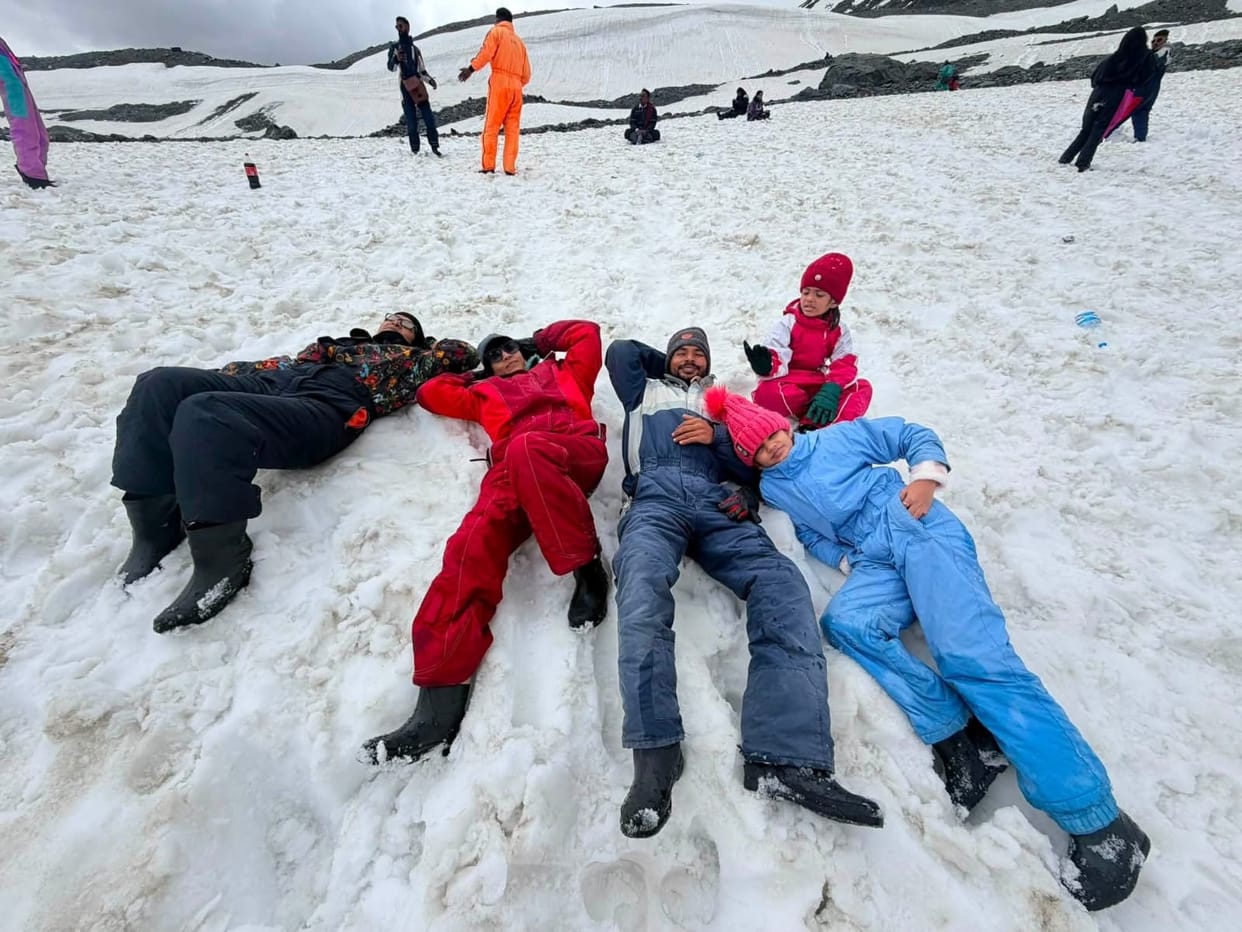Tourists are now flocking to the Lahaul Valley.