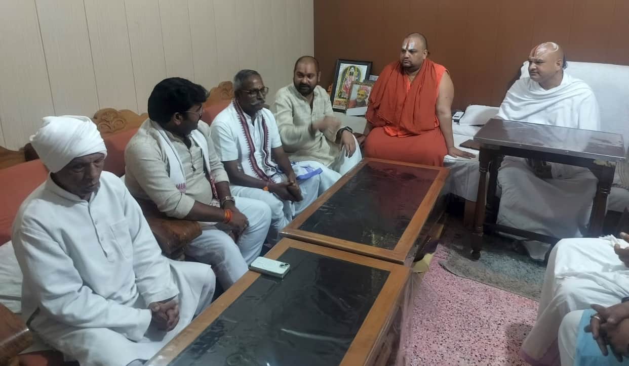 Gopal Rao seeks the company of saints and is making frequent visits to them