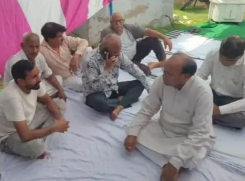 Hans Nagar blast... Former minister visits following the deaths of father and daughter; offers condolences to the family.