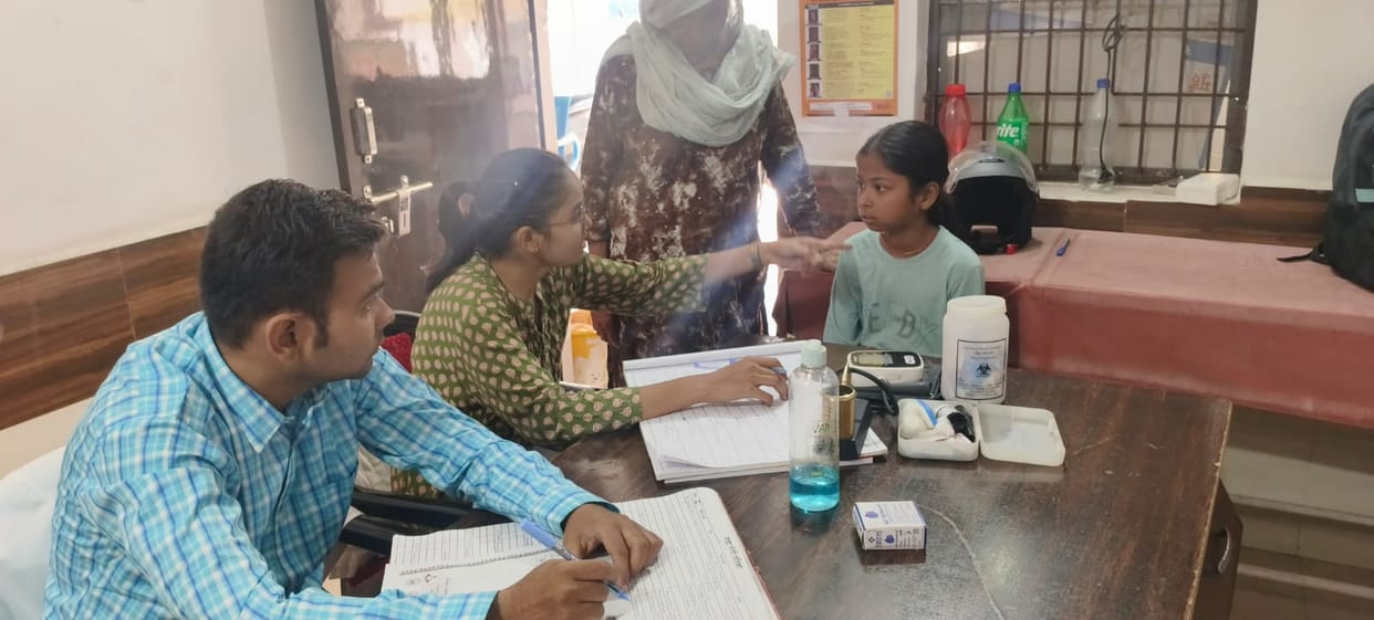 No medication for the ailment; patients returned after finding the BP machine out of order.