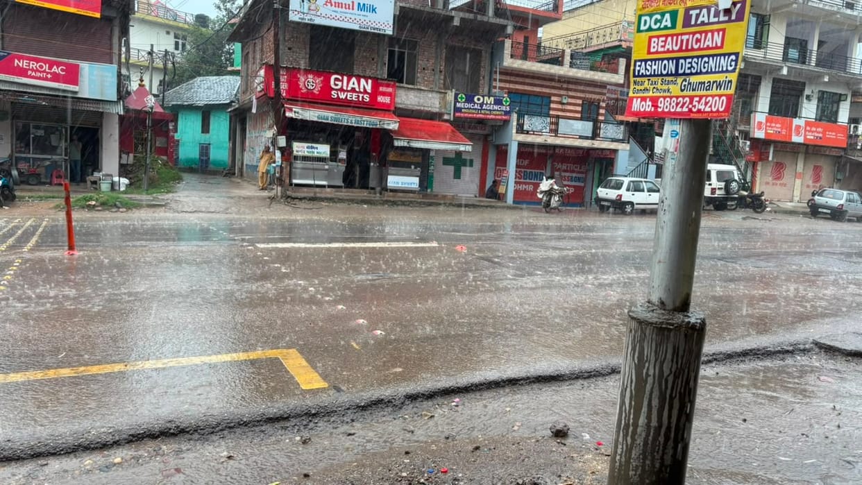 Weather takes a turn with rain and strong winds; relief from humidity.