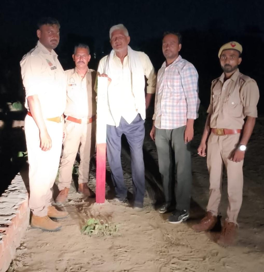 Pillars erected on four acres of encroachment-free forest land, preparations underway for plantation