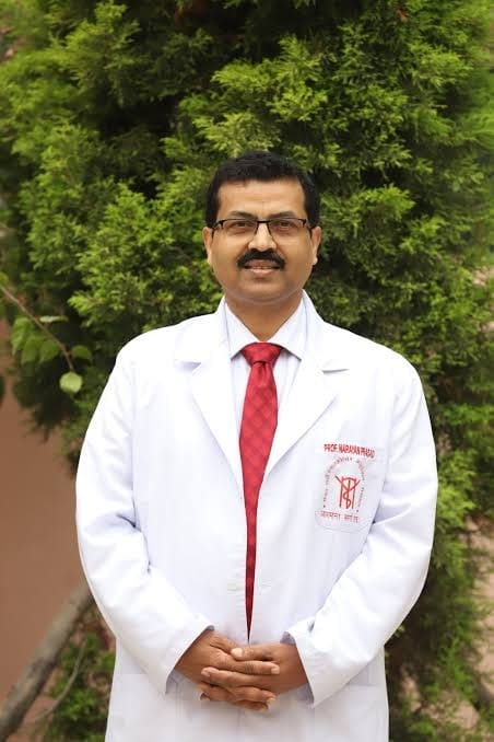 Dr. Narayan Prasad, Head of the Nephrology Department, will receive SGPGI's first Governor's Gold Medal.