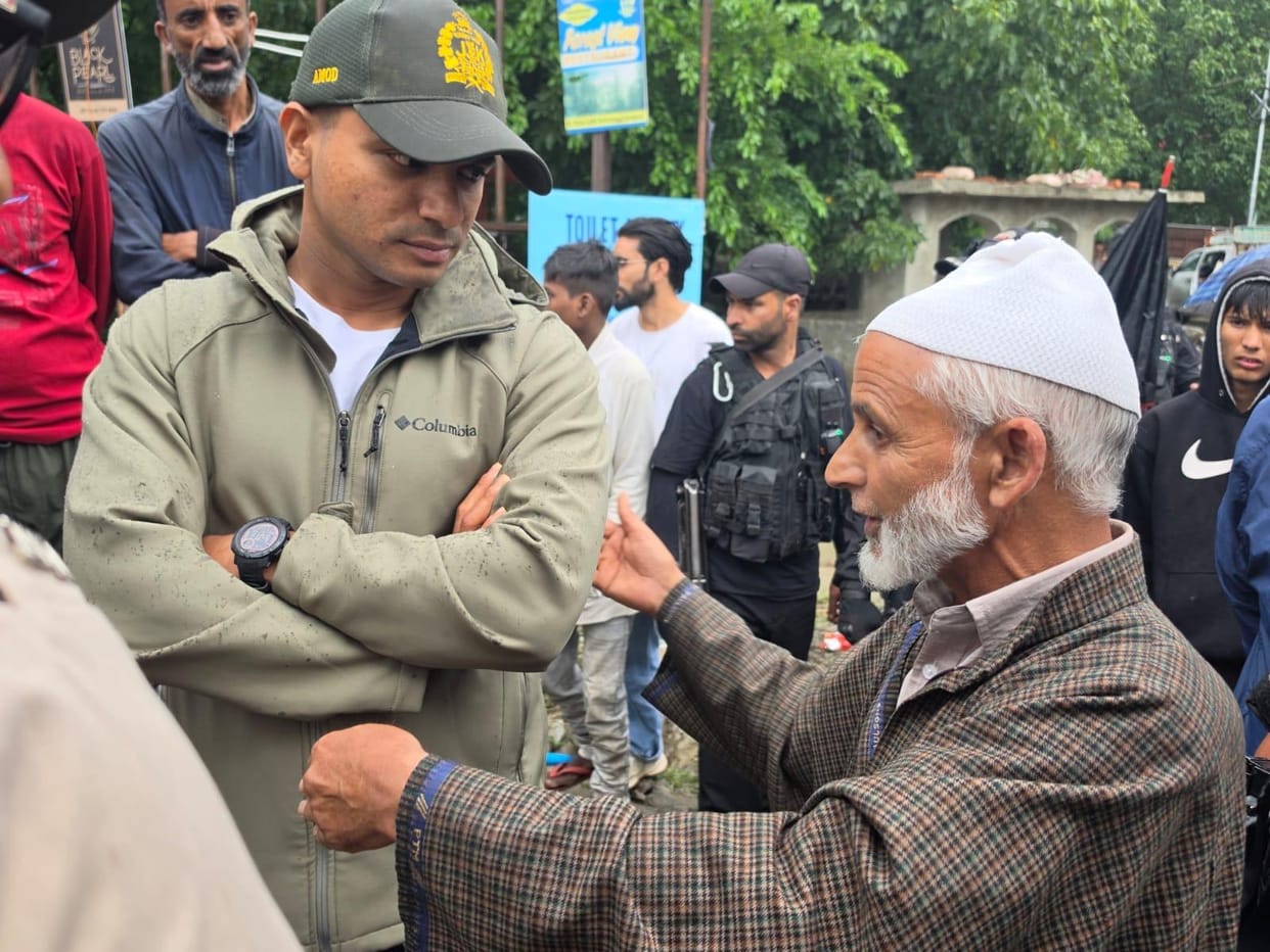 Srinagar, SSP Anantnag, Visit Avora, Cloud Brust