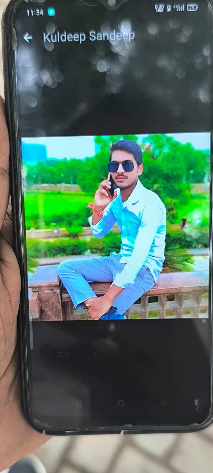 Body of 21-year-old man found in drain; bike lying nearby.