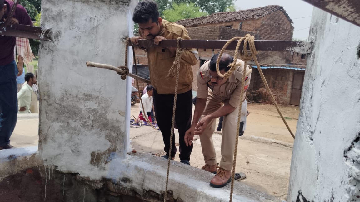 A drunken youth took his own life by jumping into a well