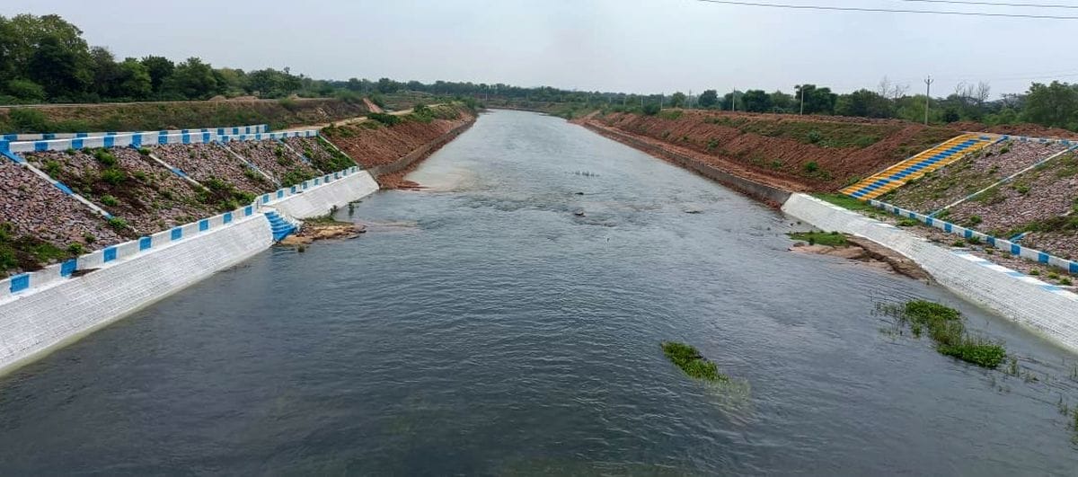 1,000 cusecs of water released from Lahchura Dam into the Arjun Sahayak Canal