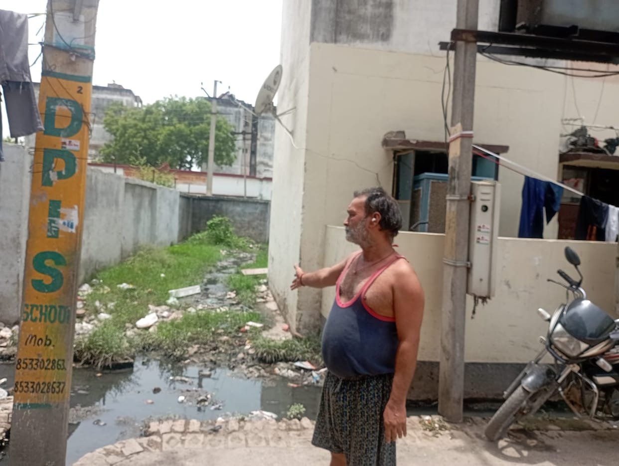 Population of 2,000 in dire straits in Kanshiram Colony