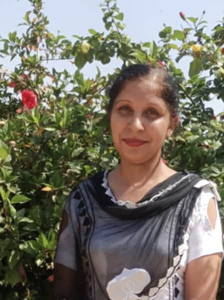 Sujata adorned her home with plants, becoming an example of a love for nature.