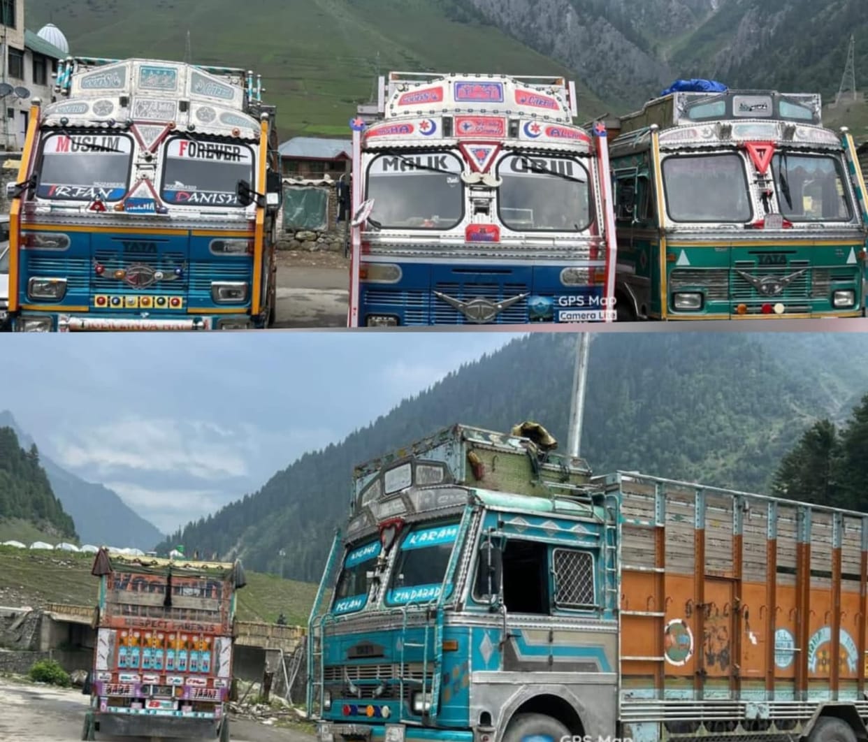 Srinagar, ILLegal Sand Mining, Five Truck Seized, Gandherbal