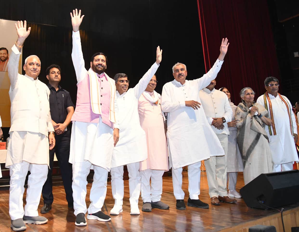 CM Saini reached GJU, said - Government's goal is to make the state a world-class knowledge economy hub