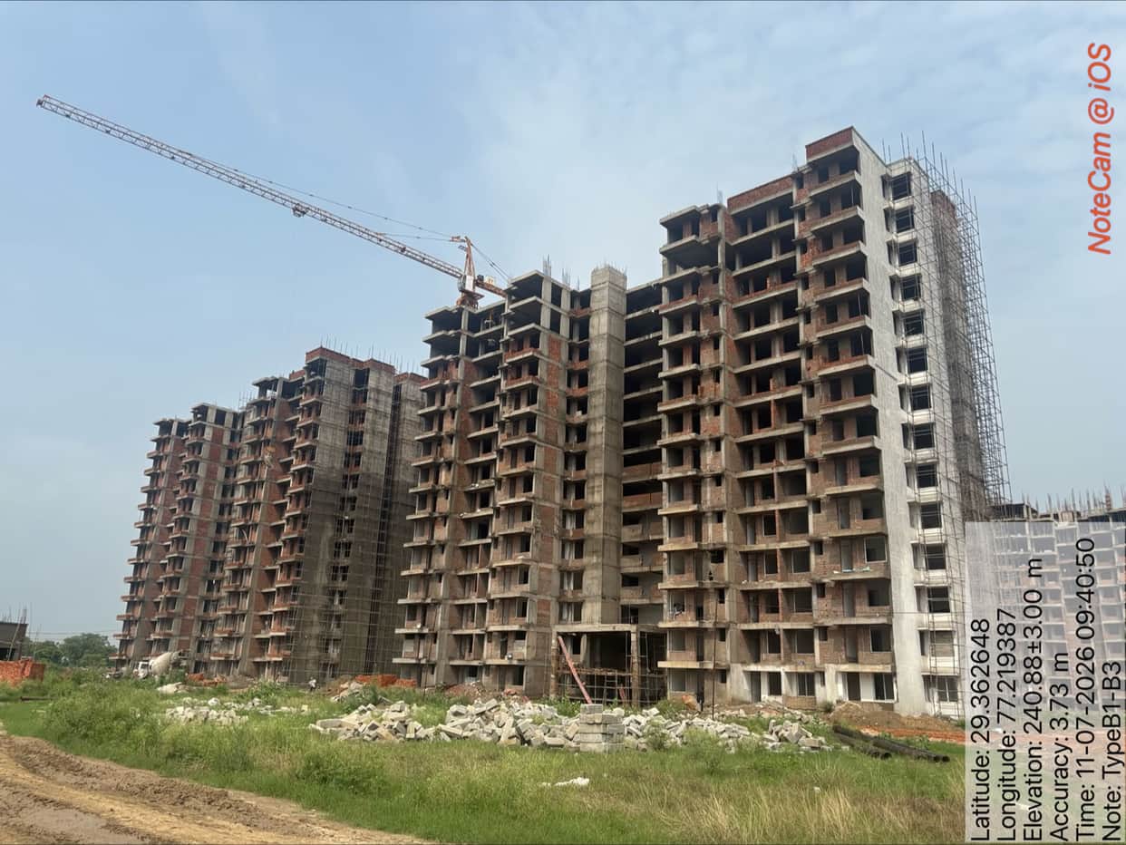 80% of the construction work on the PAC camp in Uncha Gaon has been completed.