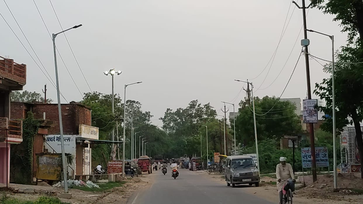Lalgopalganj's Jethwara Road will be illuminated by 290 LED street lights
