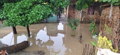Torrential rain exposes the flaws in the drainage system.