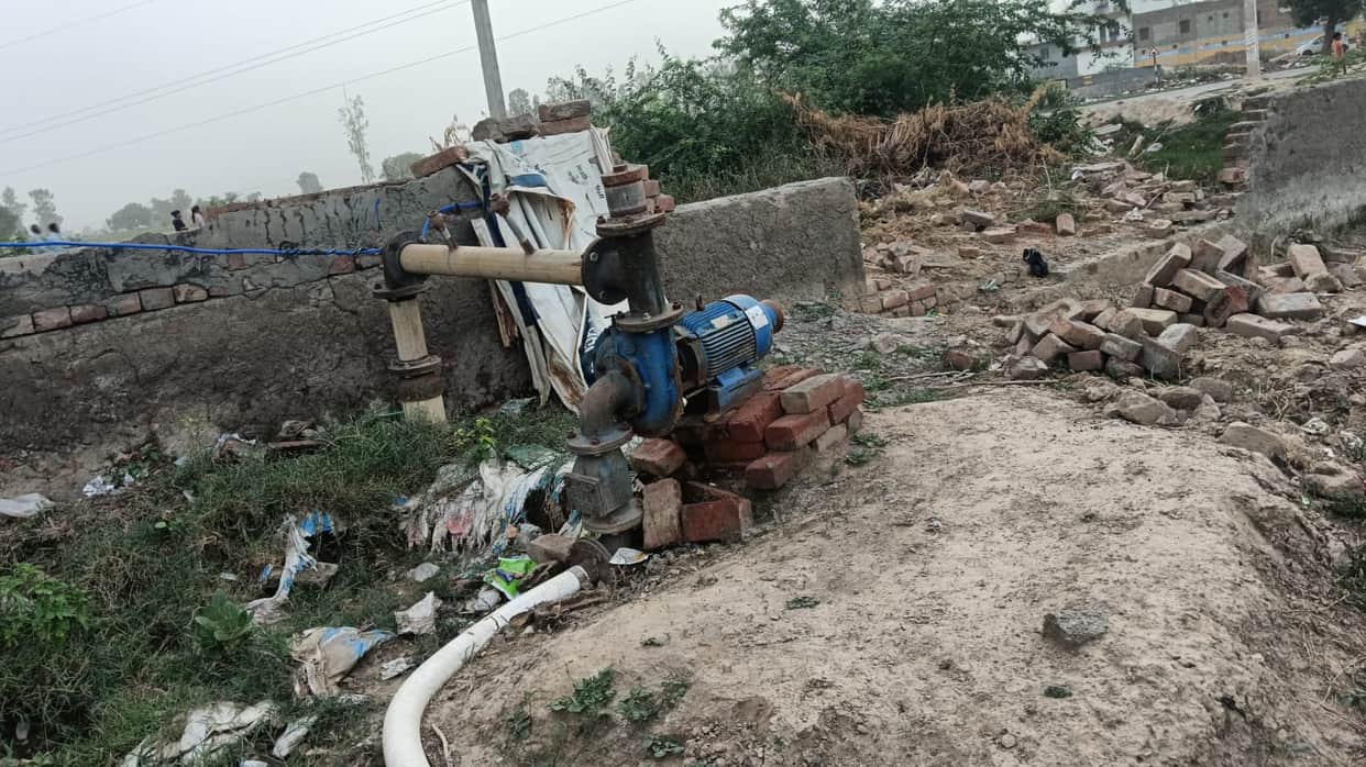 With the help of technology, the curse of waterlogging was overcome