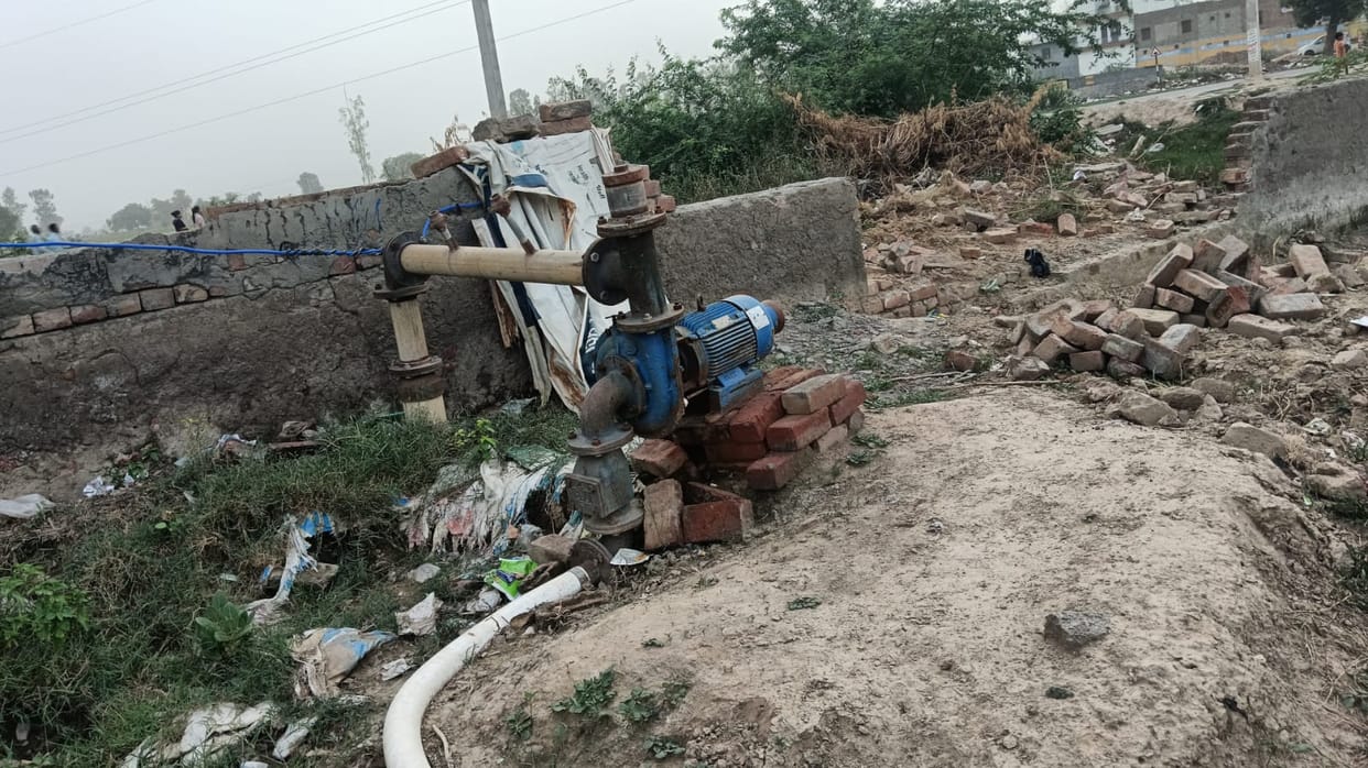 With the help of technology, the curse of waterlogging was overcome