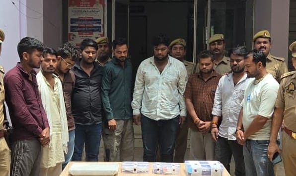 Gang involved in cyber fraud via mobile hacking busted; nine arrested.