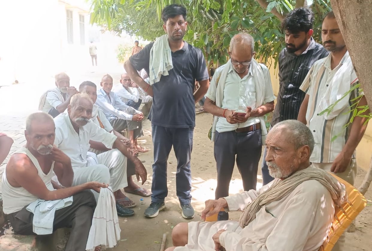 Villager dies under suspicious circumstances; body found hanging from a nail in the wall.