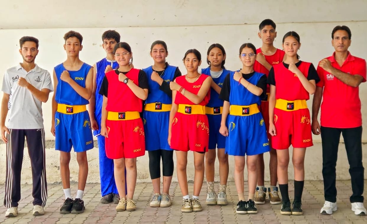 Kullu team leaves for Wushu competition.
