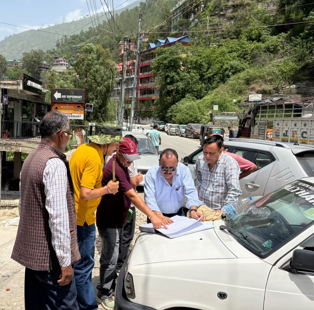 Encroachments identified along a 2-km stretch of NH-5; 30 encroachments marked in Chuhabag.