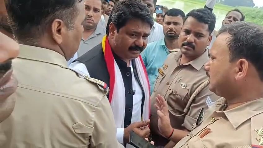 Socialist Party president clashes with police