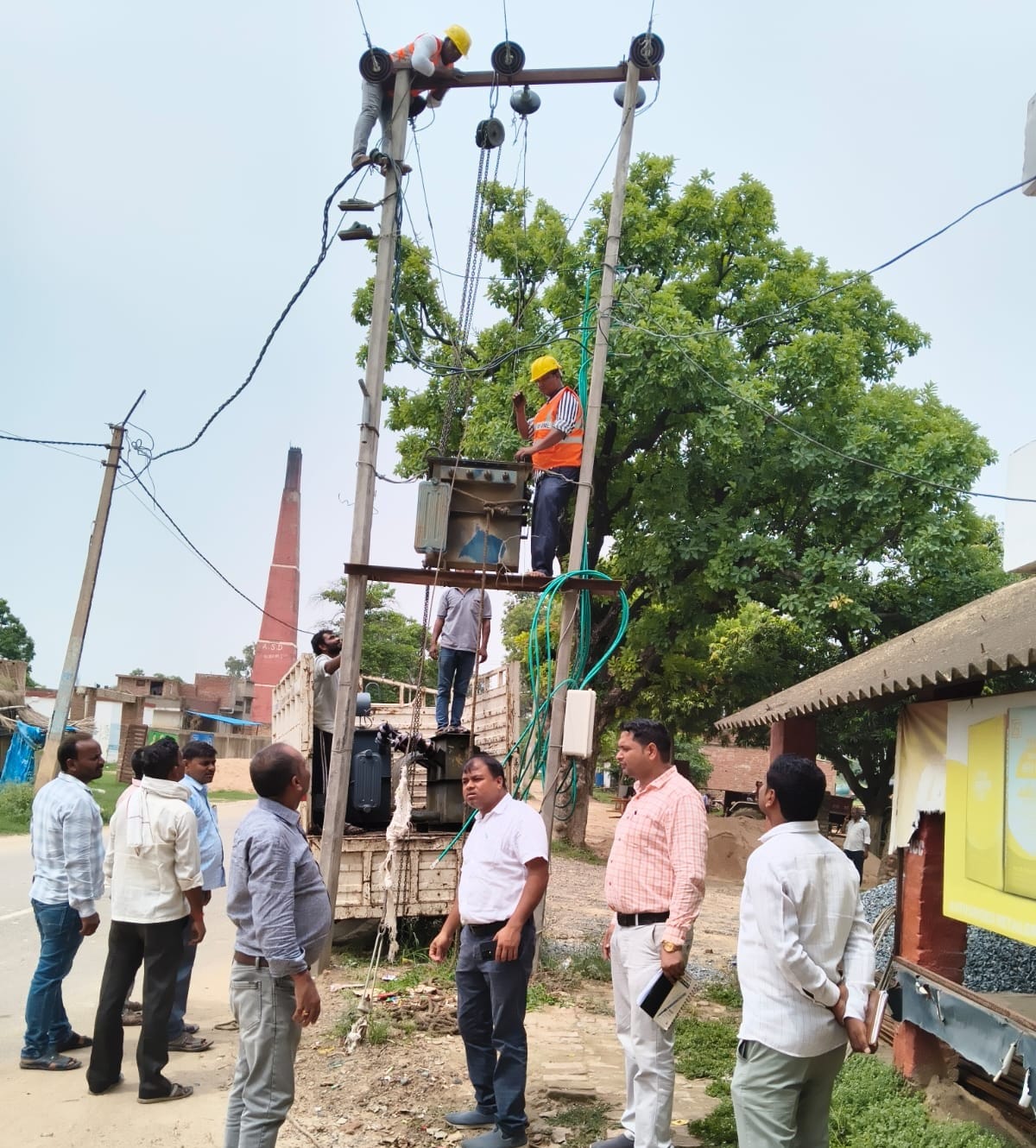 Capacity of five transformers increased, got relief from low voltage