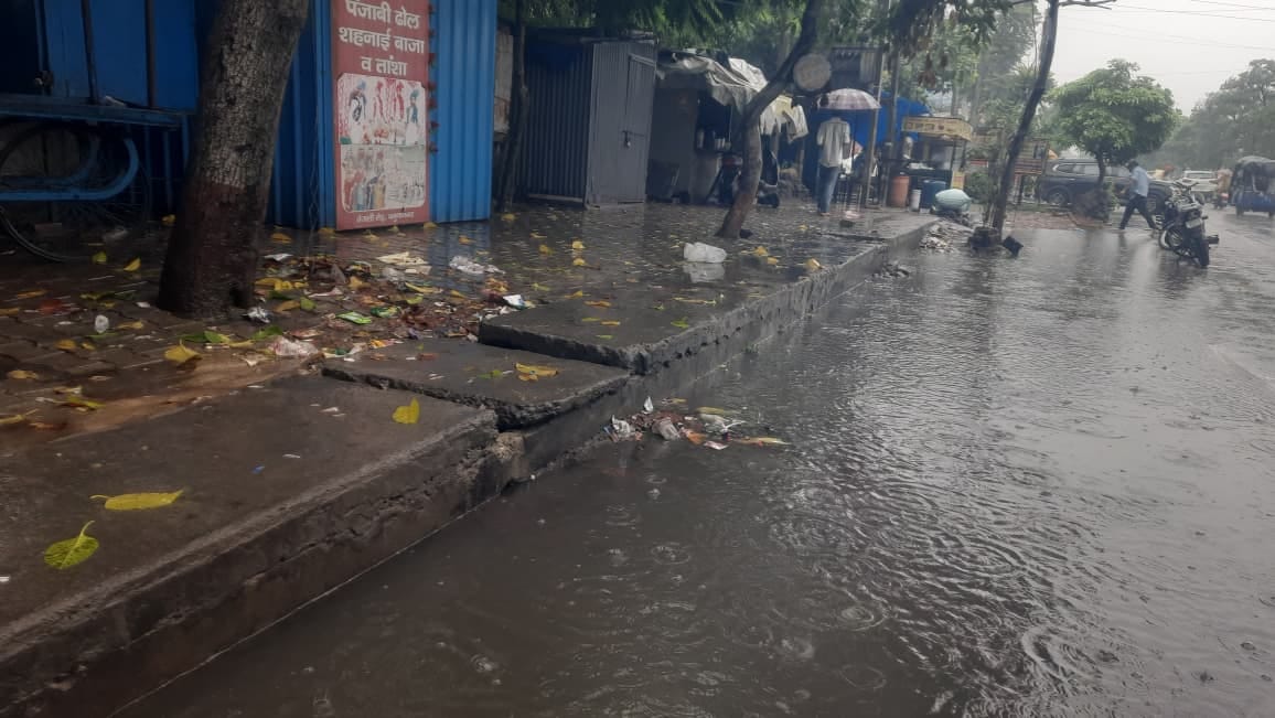 A slab will be laid over the drain