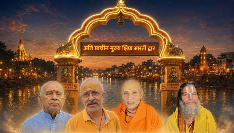 Victory Of Vedas -  Saints Thank CM Mohan Yadav For Officially Renaming River To Shipra