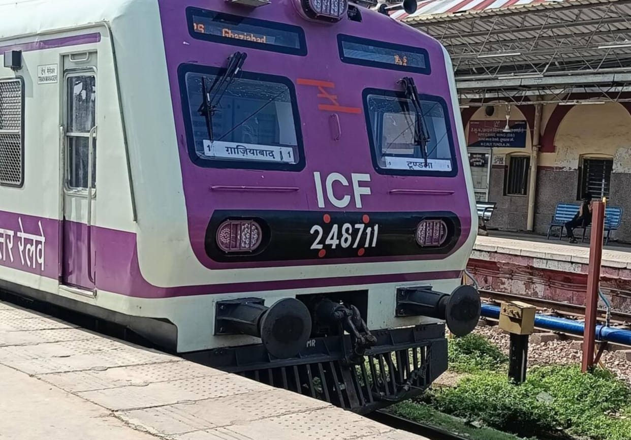 The Ghaziabad-Tundla Passenger train will now operate up to Agra City.