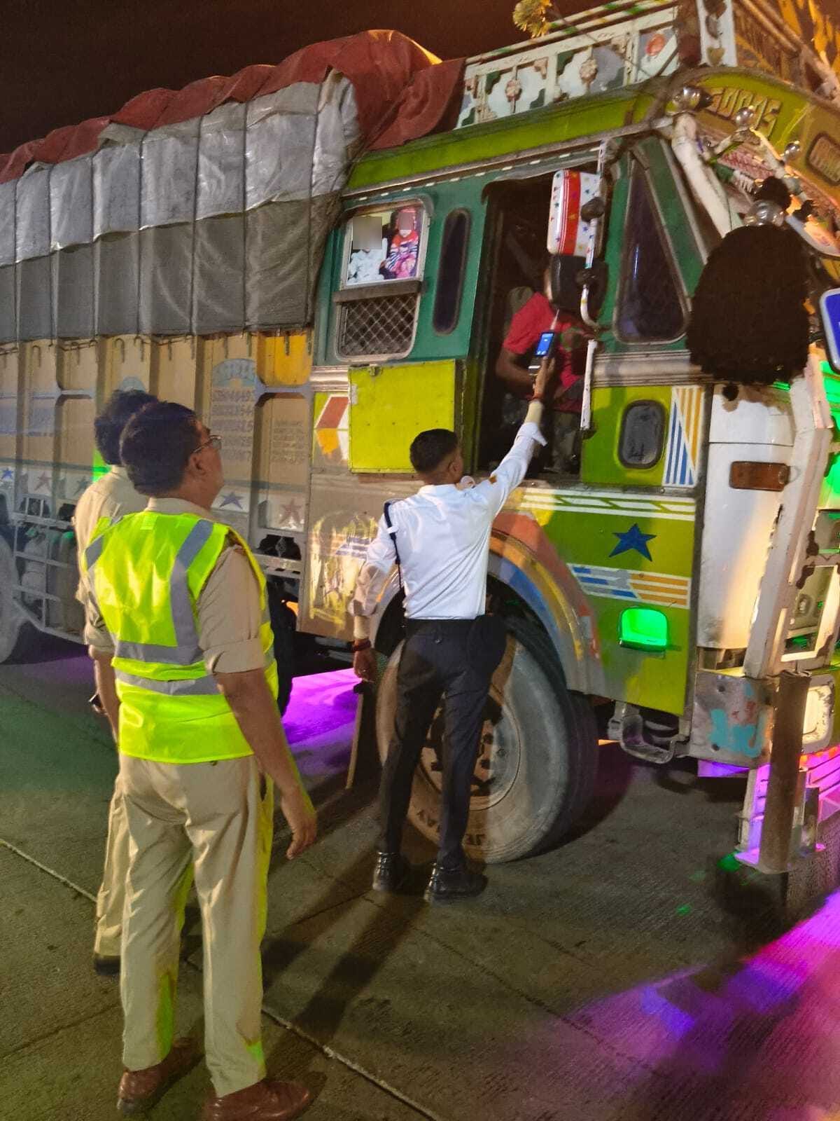 13 drivers found to be under the influence of alcohol during the inspection of 130 vehicles.