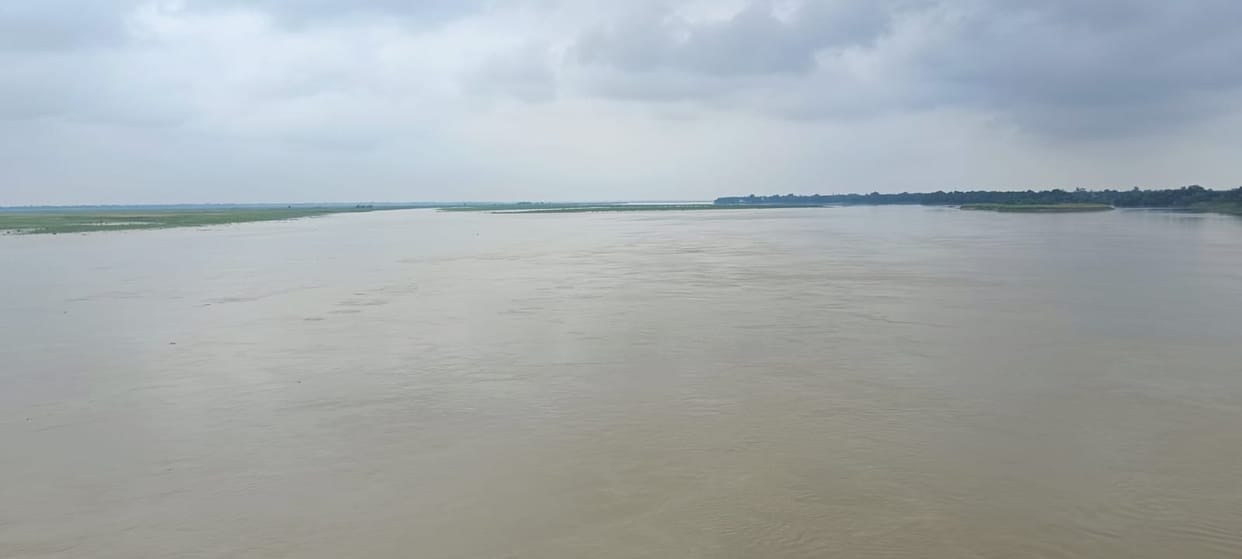 Rapti water level rises by 30 cm in two days in Mehdawal; department on alert and monitoring the situation.